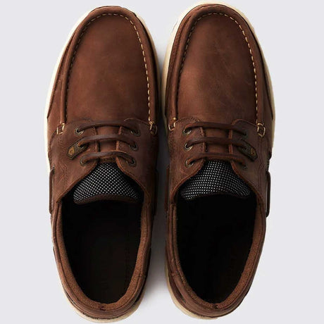DUBARRY Men's Regatta Deck Shoes - Chestnut