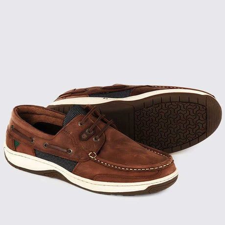 DUBARRY Men's Regatta Deck Shoes - Chestnut