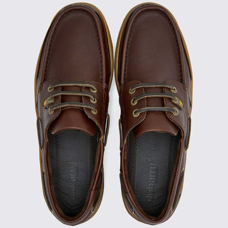 DUBARRY Men's Regatta Deck Shoes - Mahogany