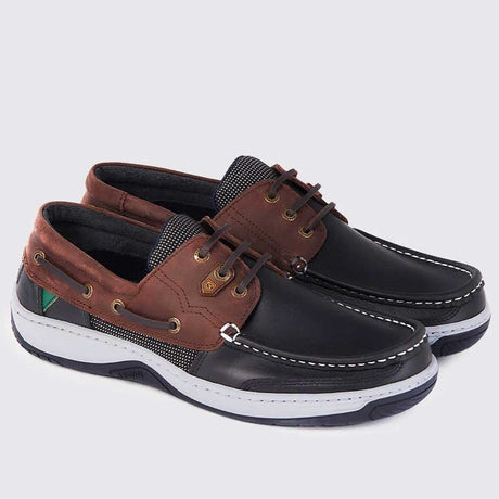 DUBARRY Men's Regatta Deck Shoes - Navy / Brown
