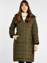 Load image into Gallery viewer, DUBARRY Meyers Women&#39;s Long Length Coat - Olive
