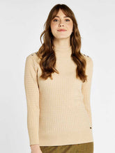 Load image into Gallery viewer, DUBARRY Monkstown Cable Stitch Sweater - Women&#39;s - Oyster
