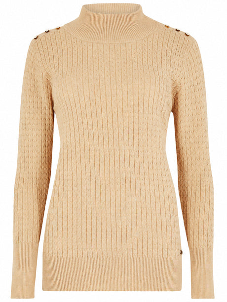 DUBARRY Monkstown Cable Stitch Sweater - Women's - Oyster