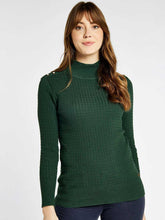 Load image into Gallery viewer, DUBARRY Monkstown Cable Stitch Sweater - Women&#39;s - Verdigris
