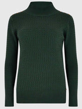 Load image into Gallery viewer, DUBARRY Monkstown Cable Stitch Sweater - Women&#39;s - Verdigris
