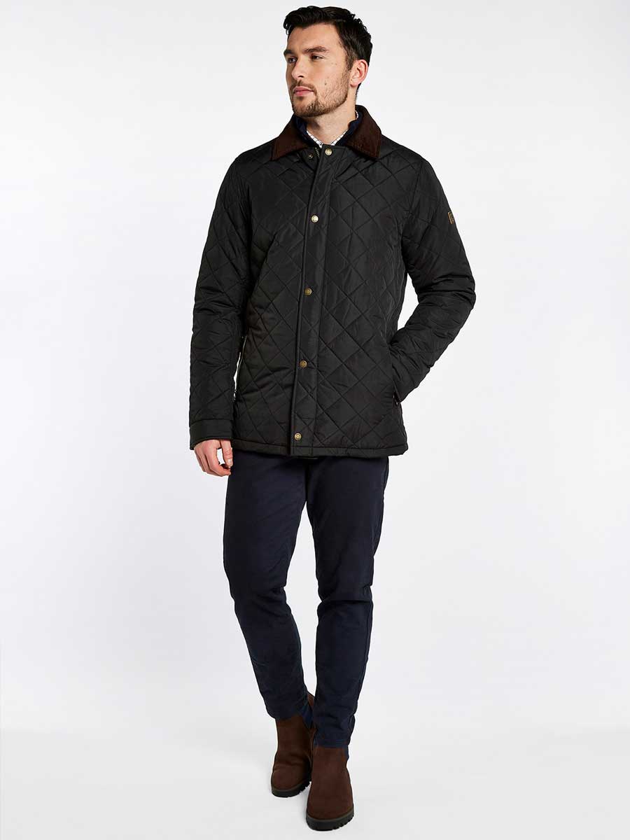 DUBARRY Mountusher Quilted Jacket - Mens - Black