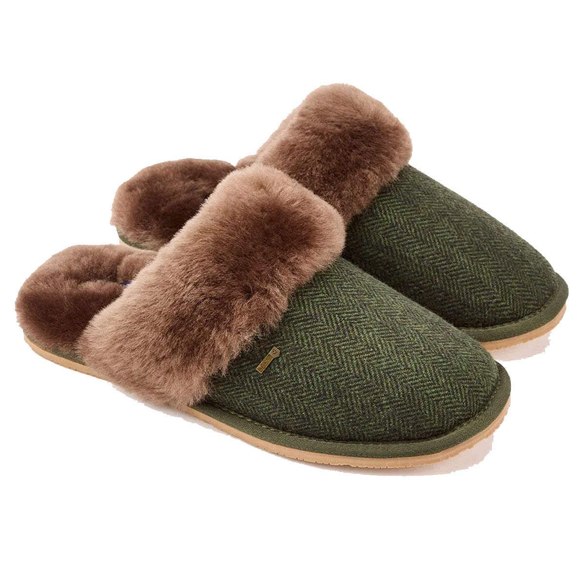 DUBARRY Mullingar Women's Mule Slippers - Olive