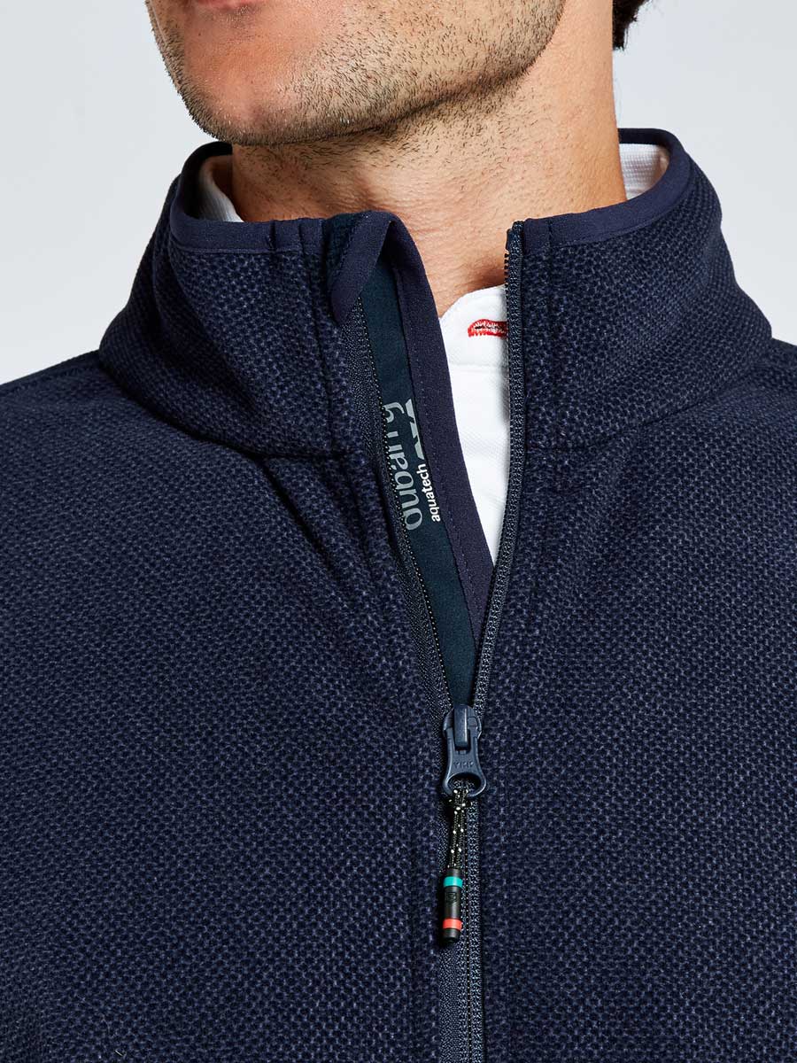 DUBARRY Mustique Mens Full-Zip Technical Fleece - Navy