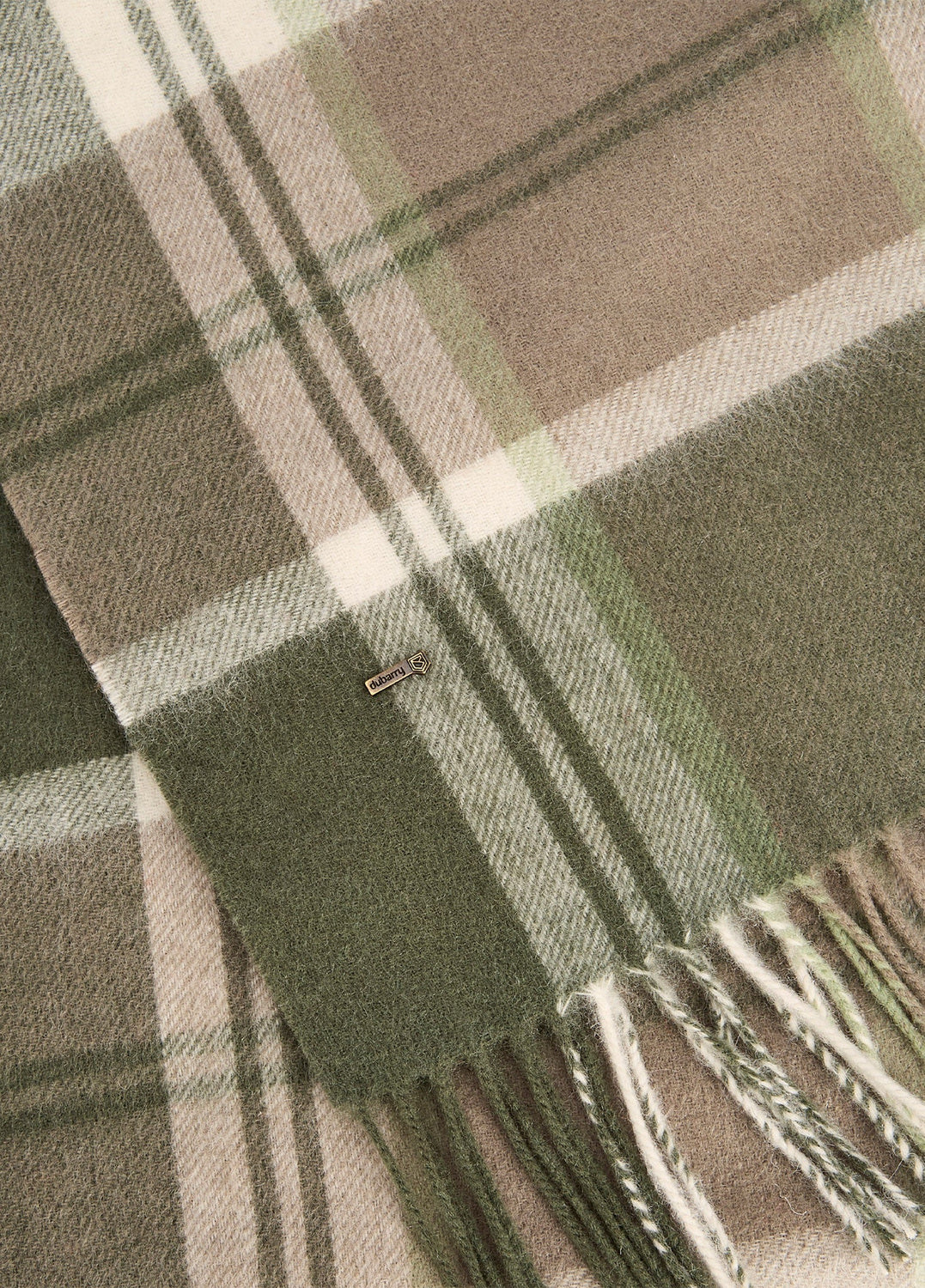 DUBARRY New Ross Wool Scarf - Dusky Green