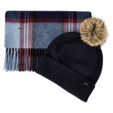 DUBARRY Newbawn Hat & Scarf Gift Set - Navy