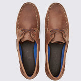 DUBARRY Oceania dubarrylite Deck Shoes - Mens - Chestnut