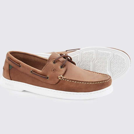 DUBARRY Oceania dubarrylite Deck Shoes - Mens - Chestnut