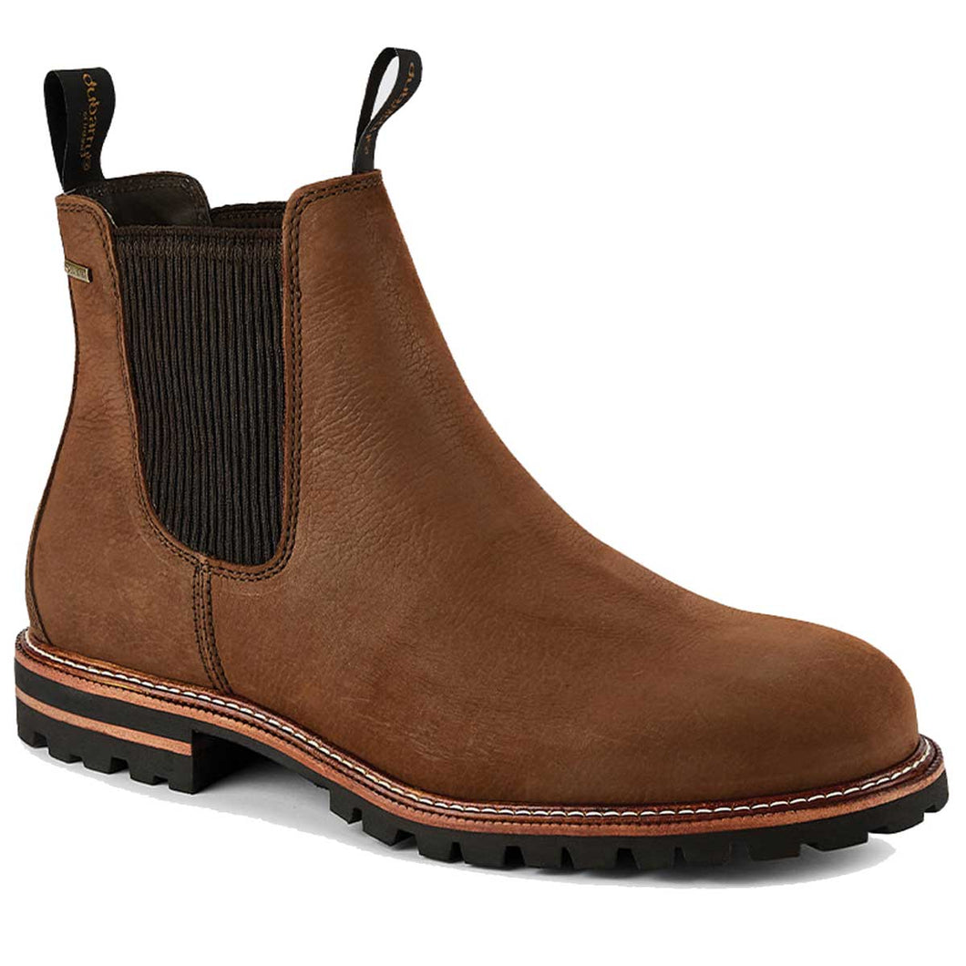 DUBARRY Offaly Waterproof Chelsea Boots - Mens - Walnut