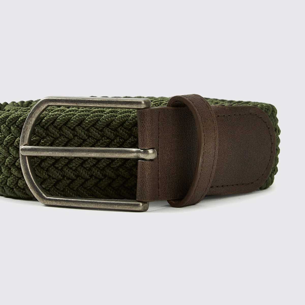 DUBARRY Oysterhaven Woven Belt - Olive