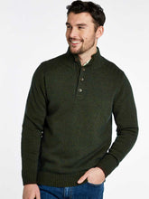 Load image into Gallery viewer, DUBARRY Parkplace Button Neck Sweater - Men&#39;s - Dusk Green

