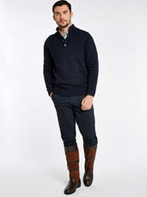 Load image into Gallery viewer, DUBARRY Parkplace Button Neck Sweater - Men&#39;s - Navy

