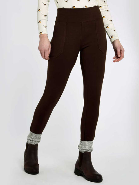 Dubarry Pepperwort Women's Water Repellent Leggings - Bourbon