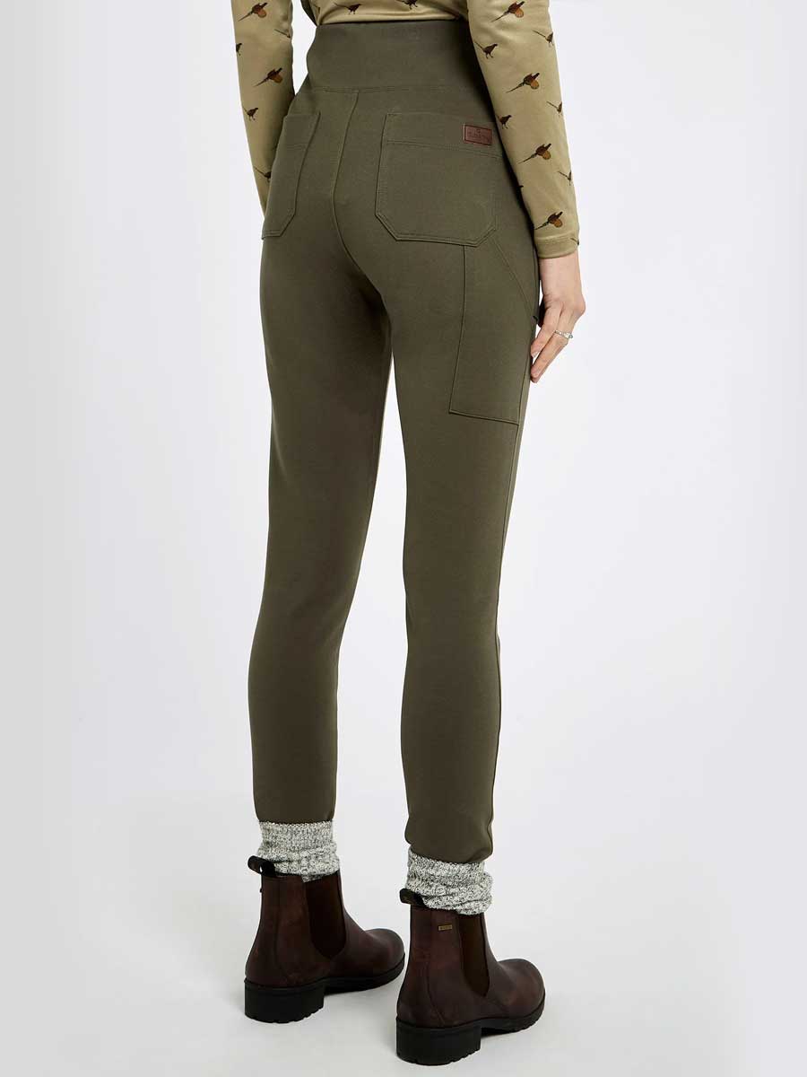 Dubarry Pepperwort Women's Water Repellent Leggings - Olive