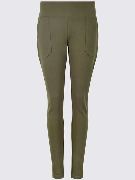 Dubarry Pepperwort Women's Water Repellent Leggings - Olive