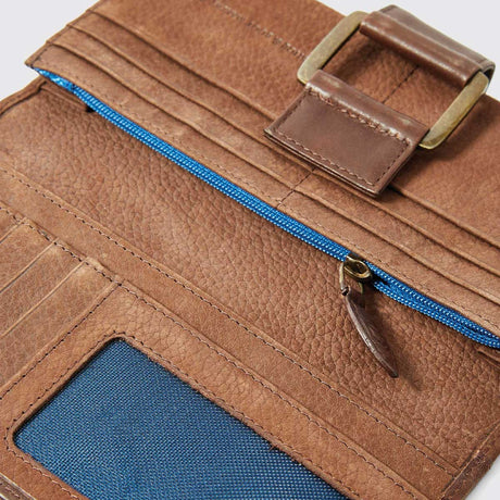 DUBARRY Ladies Dunbrody Leather Purse - Walnut