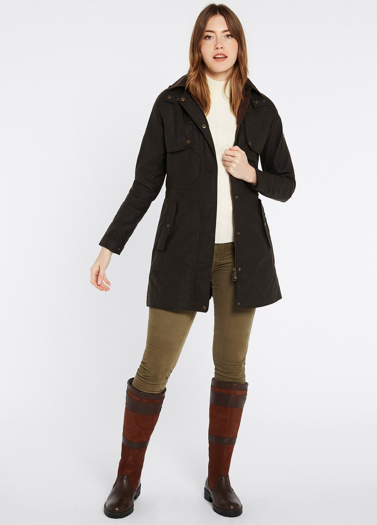 DUBARRY Radford Waxed Jacket - Ladies - Verdigris