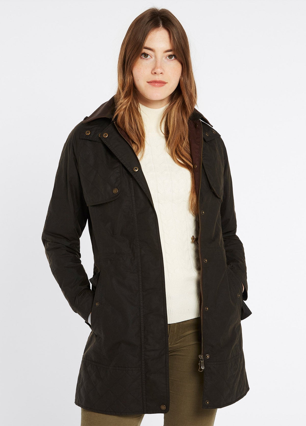 DUBARRY Radford Waxed Jacket - Ladies - Verdigris