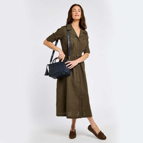 DUBARRY Ramelton Medium Size Leather Handbag - Women's - Navy