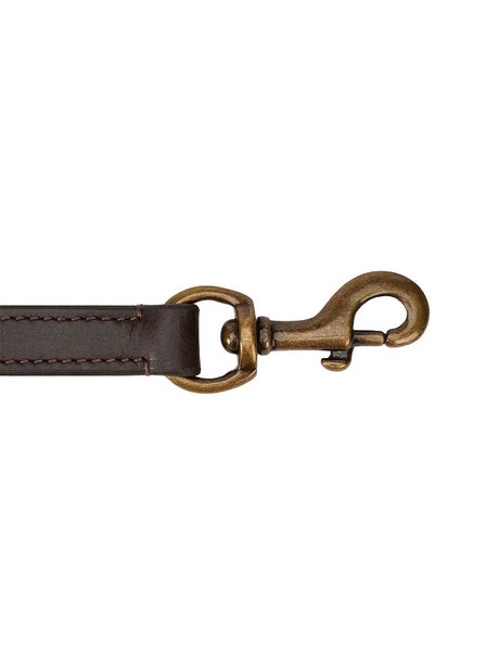 DUBARRY Ranger Leather Clip Dog Lead - Mahogany