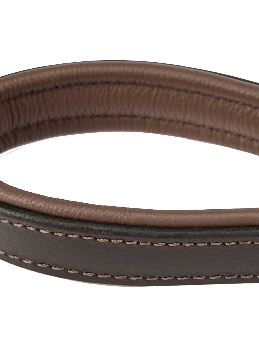 DUBARRY Ranger Leather Clip Dog Lead - Mahogany