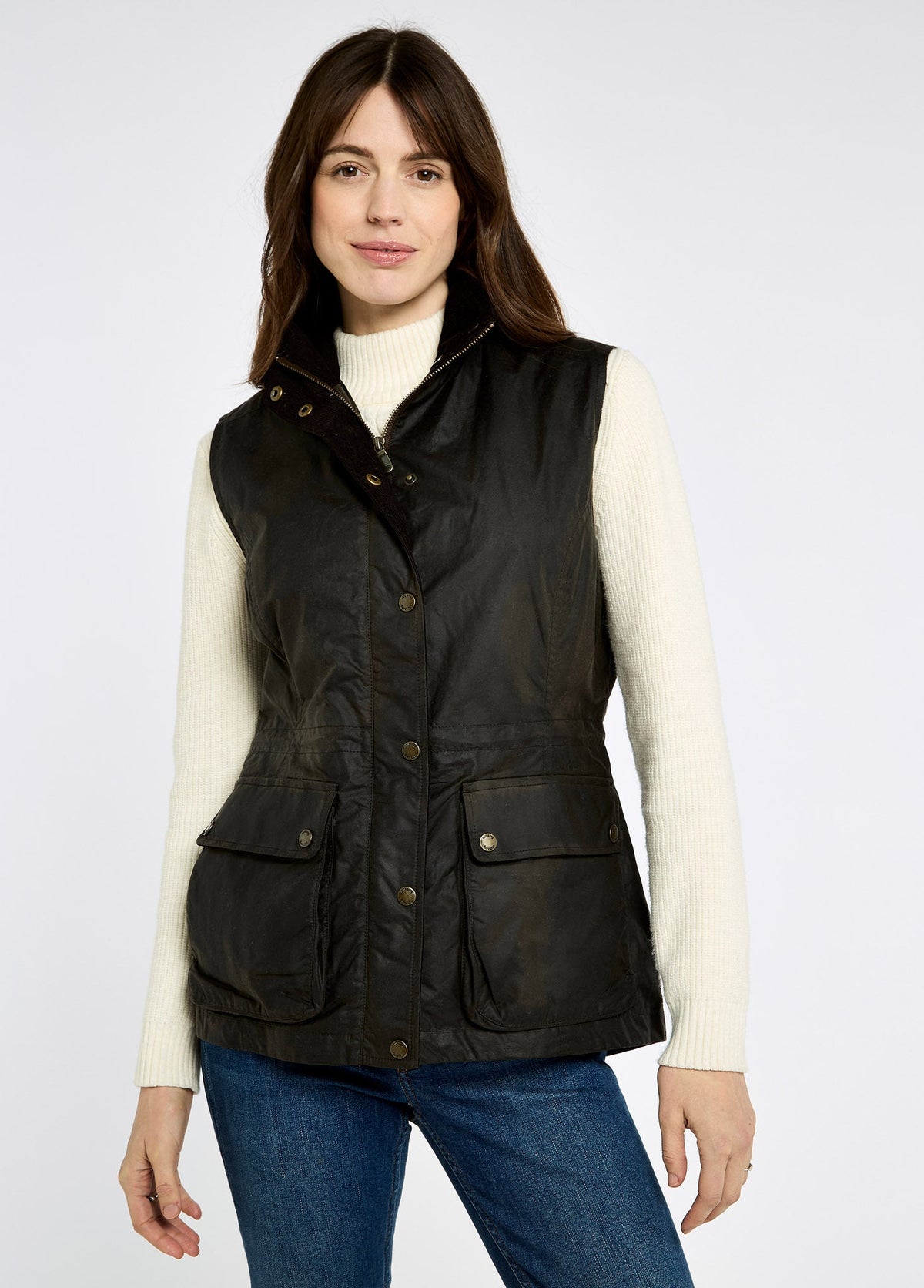 DUBARRY Rathsallagh Waxed Gilet - Ladies - Verdigris
