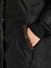 Load image into Gallery viewer, DUBARRY Redington Wax Coat - Women&#39;s - Black
