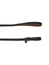 DUBARRY Riley Leather Slip-Neck Dog Lead - Mahogany