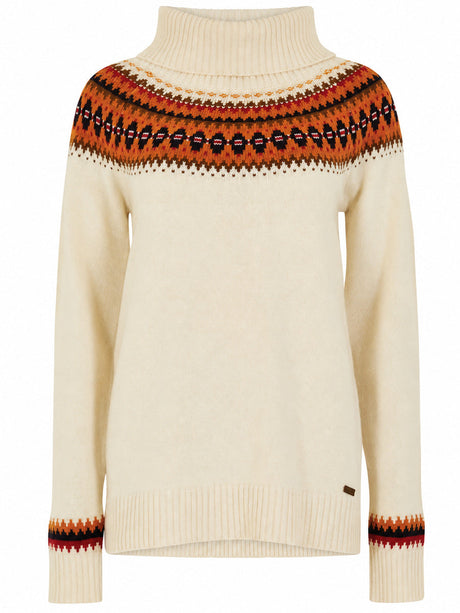 DUBARRY Riverdale Fair Isle Knitted Sweater - Women's - Chalk