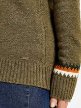 Load image into Gallery viewer, DUBARRY Riverdale Fair Isle Knitted Sweater - Women&#39;s - Dusky Green
