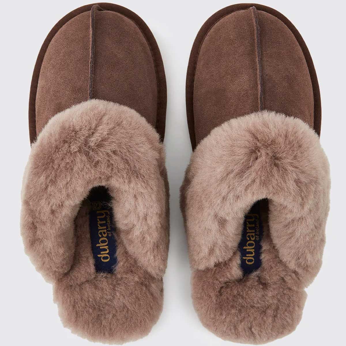 DUBARRY Rockmill Women's Mule Slippers - Cigar