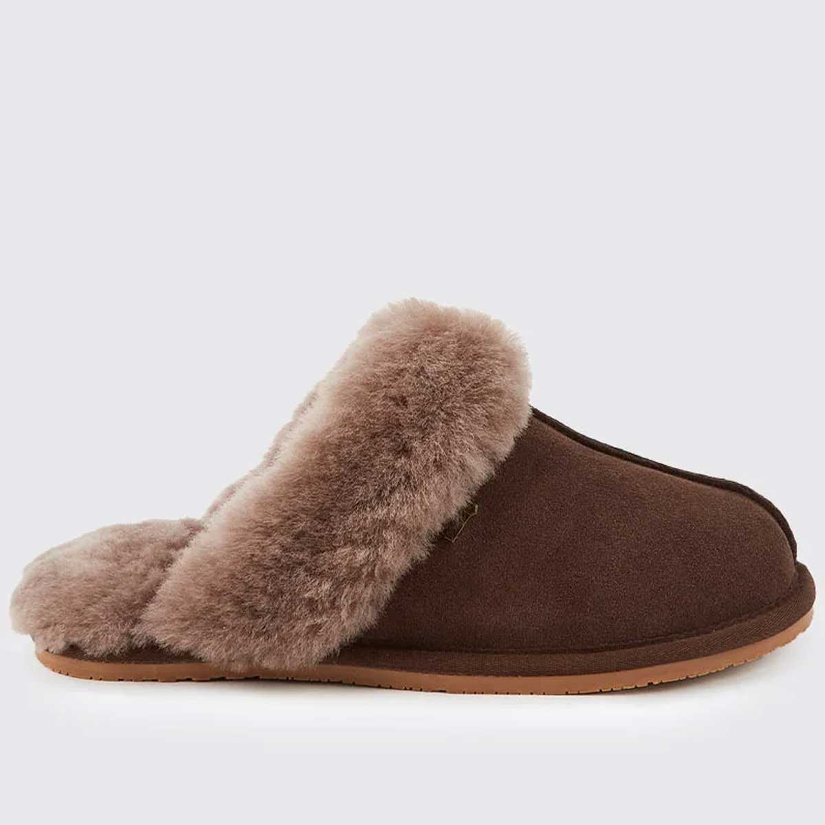 DUBARRY Rockmill Women's Mule Slippers - Cigar