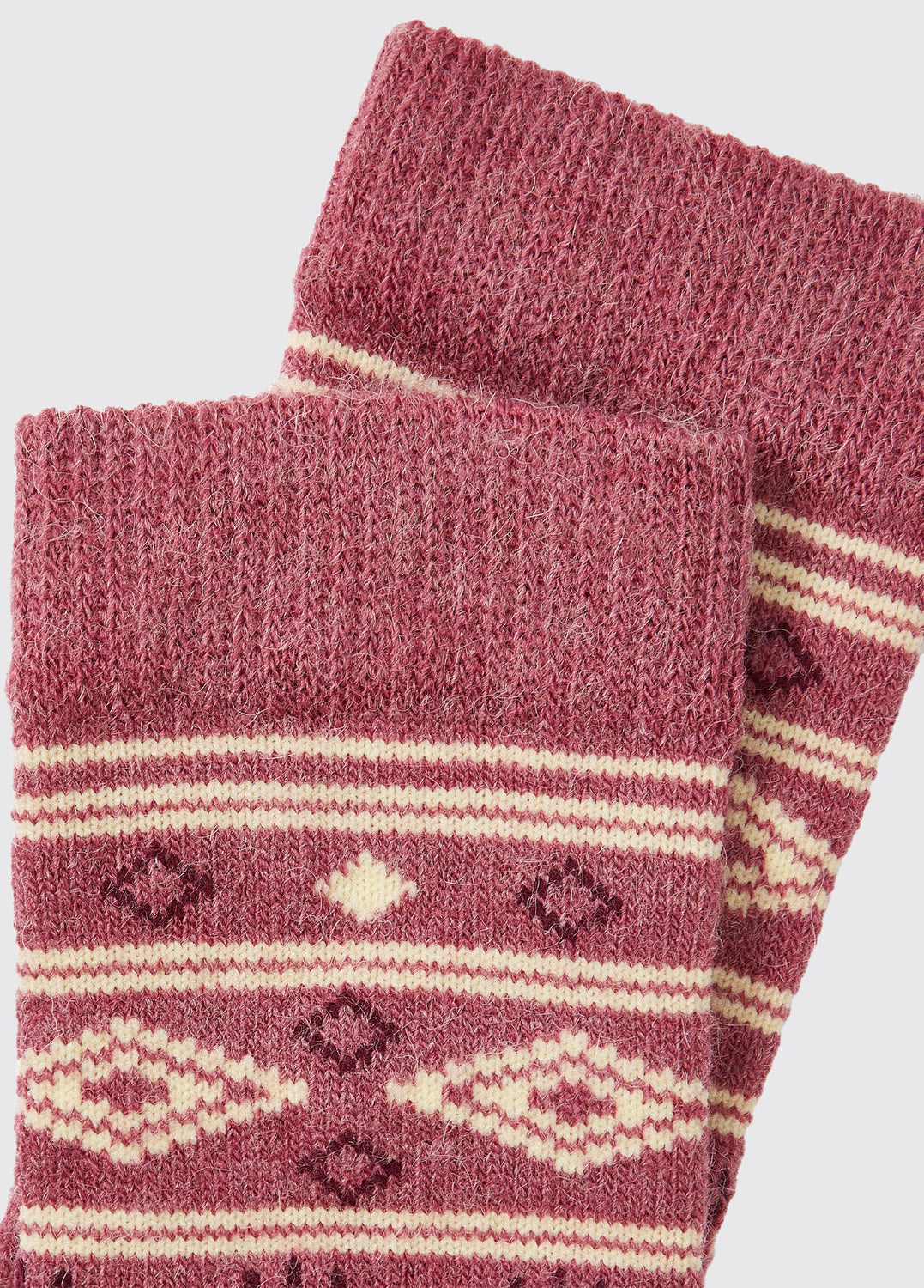 DUBARRY Rolestown Fair Isle Alpaca Socks - Clover