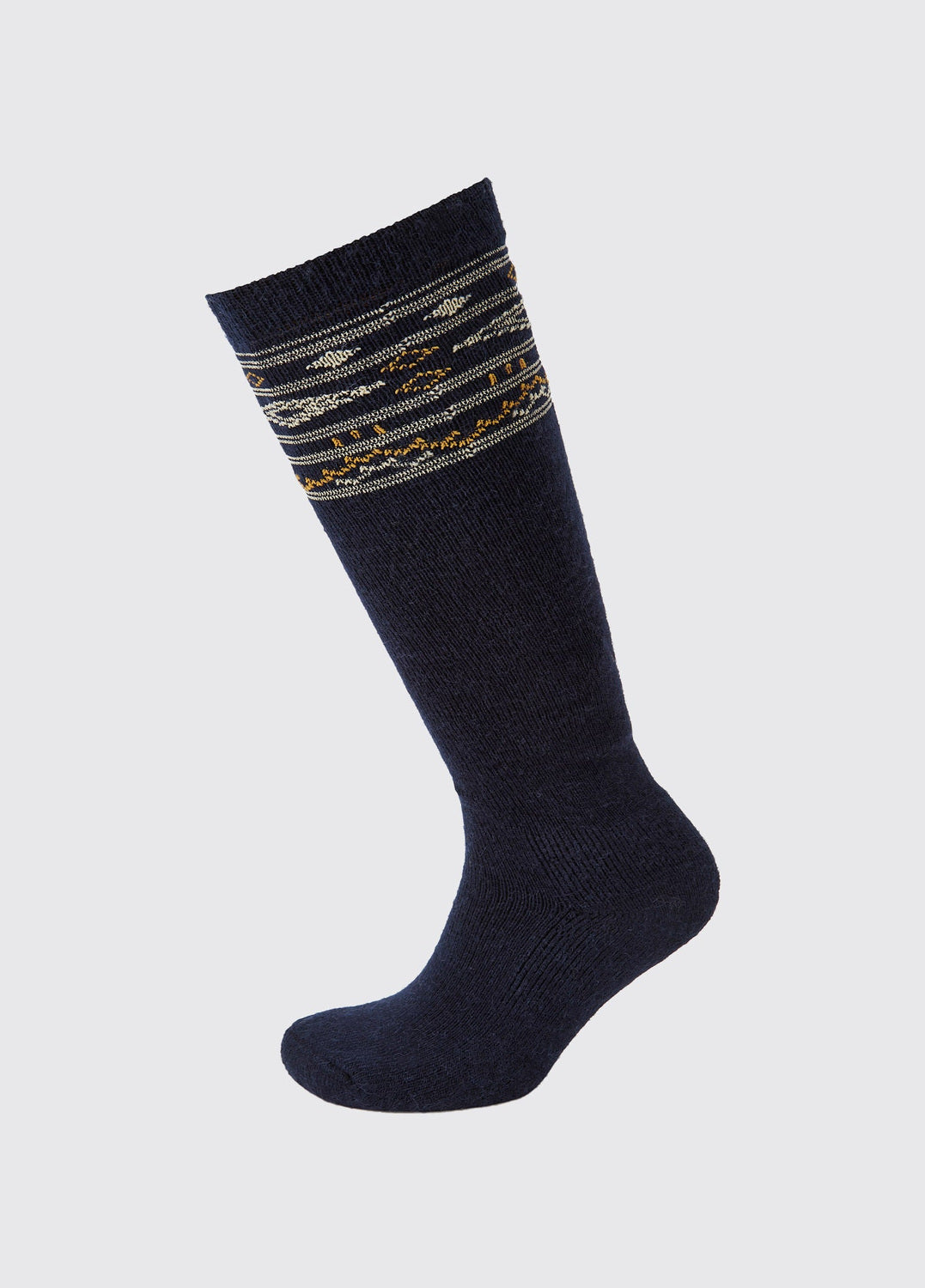 DUBARRY Rolestown Fair Isle Alpaca Socks - Navy