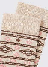 DUBARRY Rolestown Fair Isle Alpaca Socks - Oat