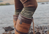 DUBARRY Rolestown Fair Isle Alpaca Socks - Olive