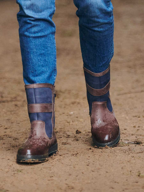 DUBARRY Roscommon Boots - Gore-Tex Leather - Navy & Brown