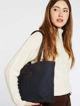 DUBARRY Rosemount Tote Bag - Womens - Navy / Brown
