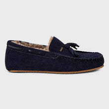 Load image into Gallery viewer, DUBARRY Rosslare Moccasin Slippers - Women&#39;s - Navy
