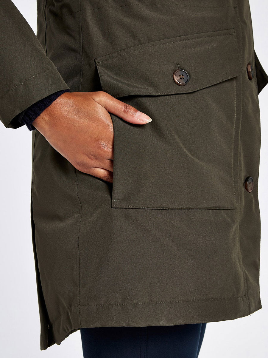 DUBARRY Sandford Waterproof Parka - Women's - Ivy