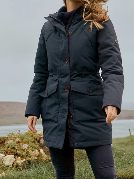DUBARRY Sandford Waterproof Parka - Women's - Navy