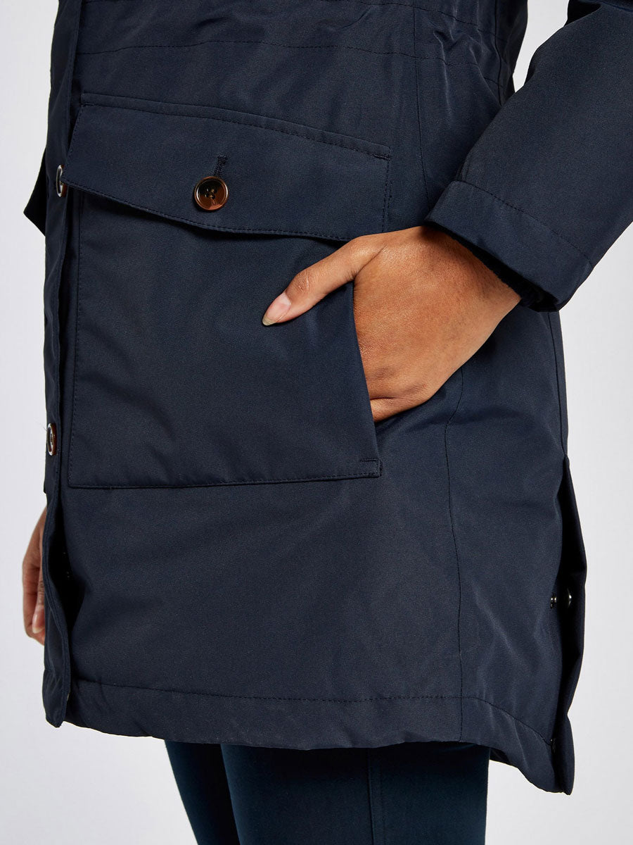 DUBARRY Sandford Waterproof Parka - Women's - Navy