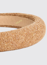 DUBARRY Shanderry Tweed Headband - Ladies - Camel Twill