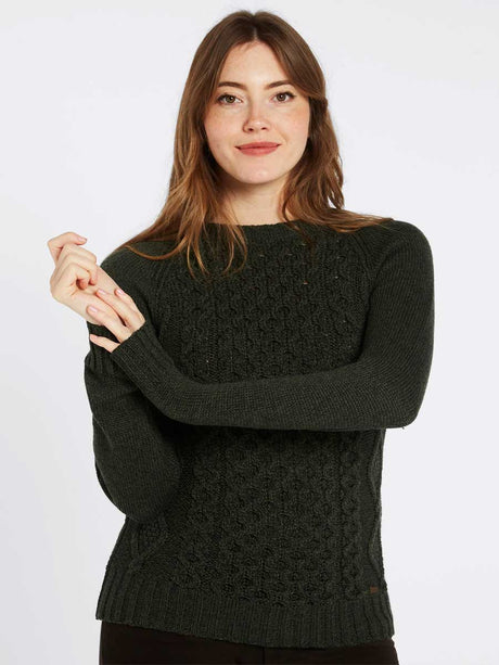 DUBARRY Shanley Merino Wool Sweater - Womens - Olive