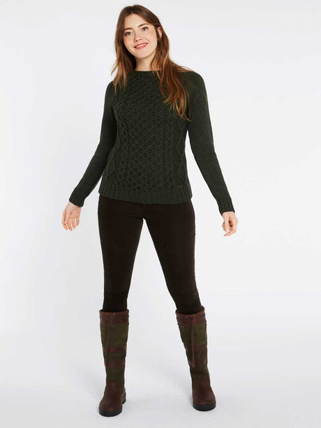 DUBARRY Shanley Merino Wool Sweater - Womens - Olive