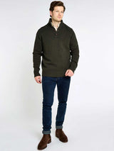 DUBARRY Shields Button Neck Sweater - Men's - Olive